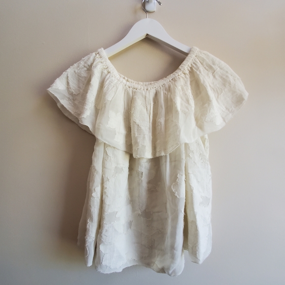 Wilfred Promener Blouse off shoulder ruffles white, Small - Picture 4 of 11